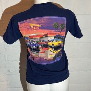 In-N-Out Burger California‎ T-Shirt Classic Cars Graphic Tee Women's